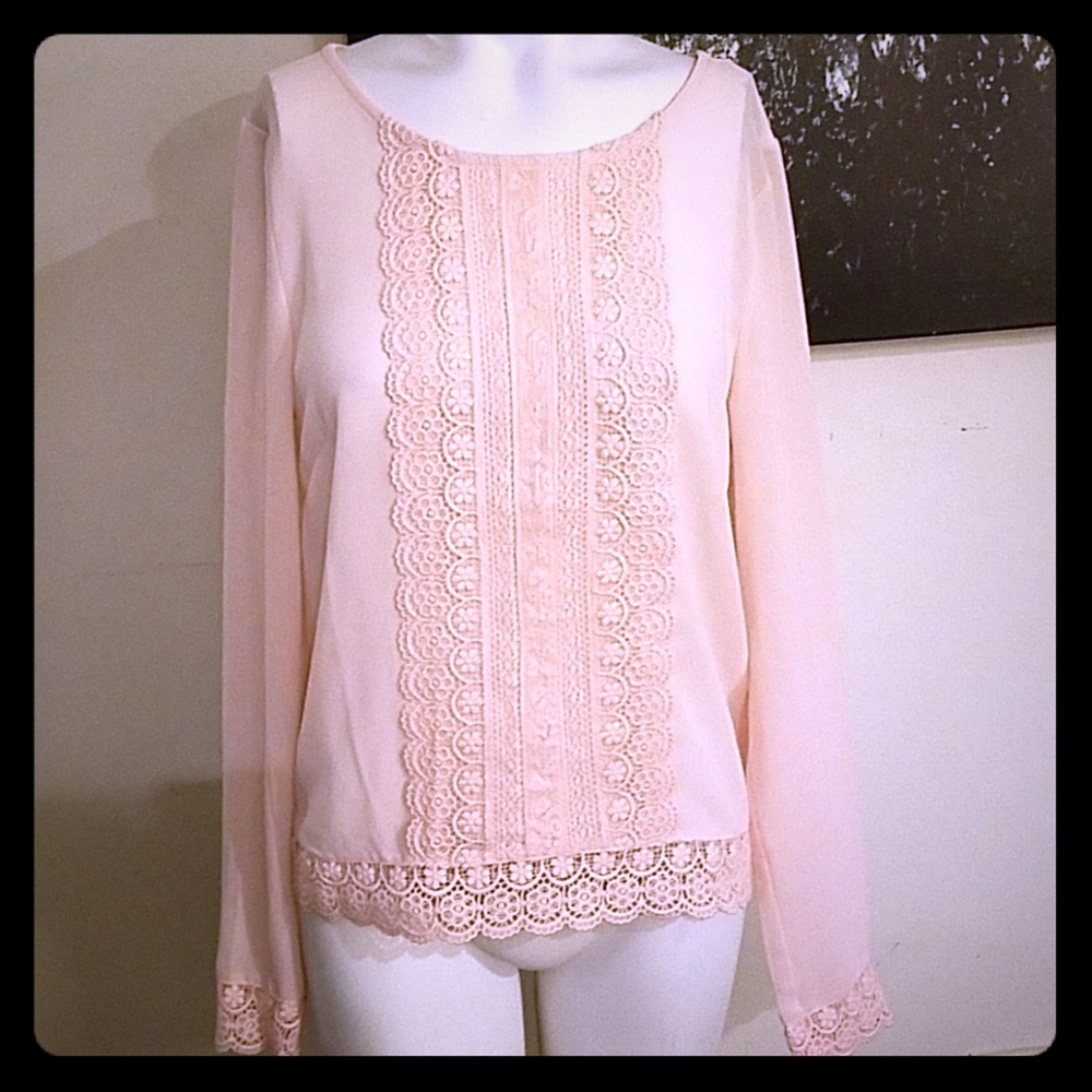 Asos nwt pink blouse S